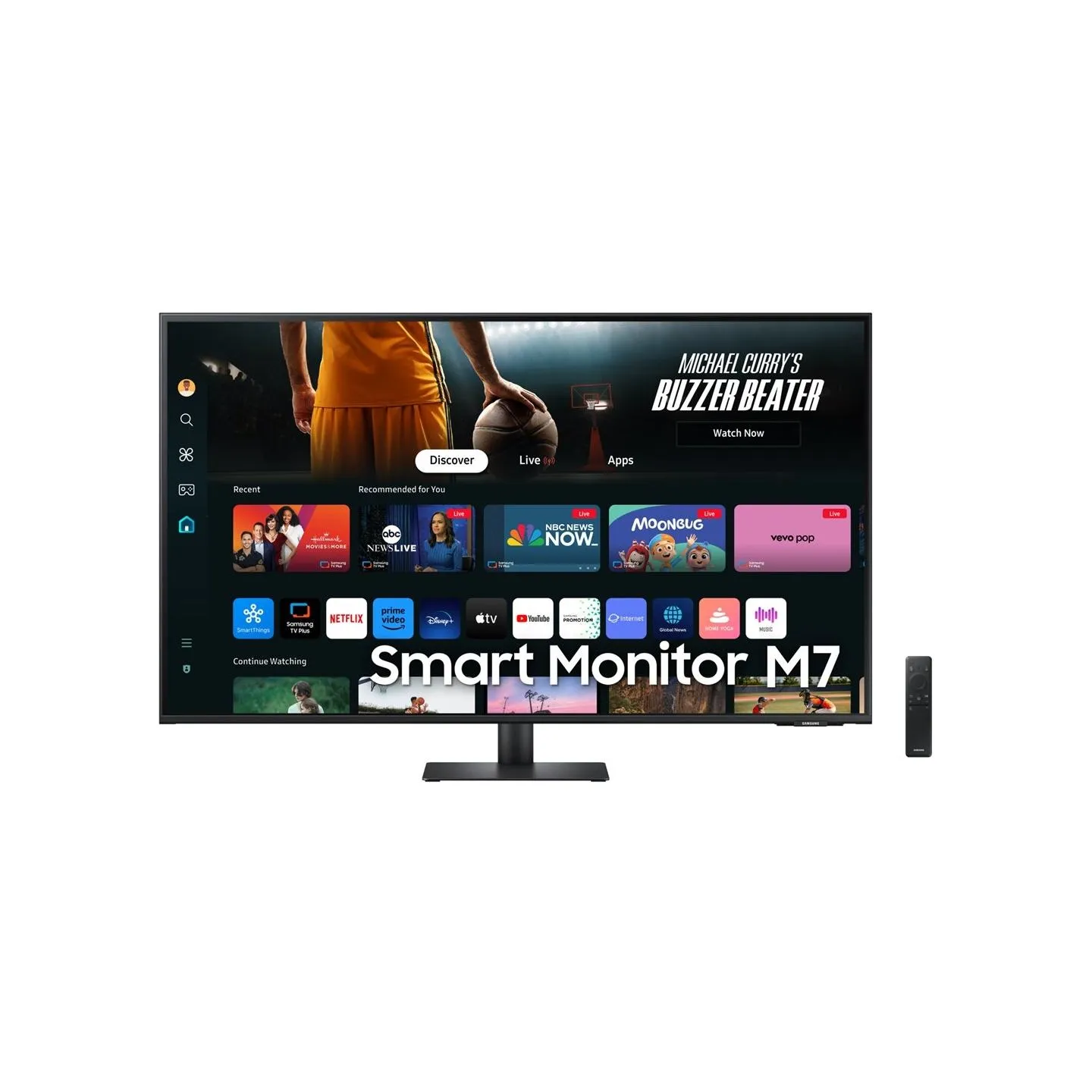 Samsung | LS43DM702UUXDU | 43 " | VA | 4K | 16:9 | 60 Hz | 4 ms | 3840 x 2160 pixels | 300 cd/m² | HDMI ports quantity 2 | Black