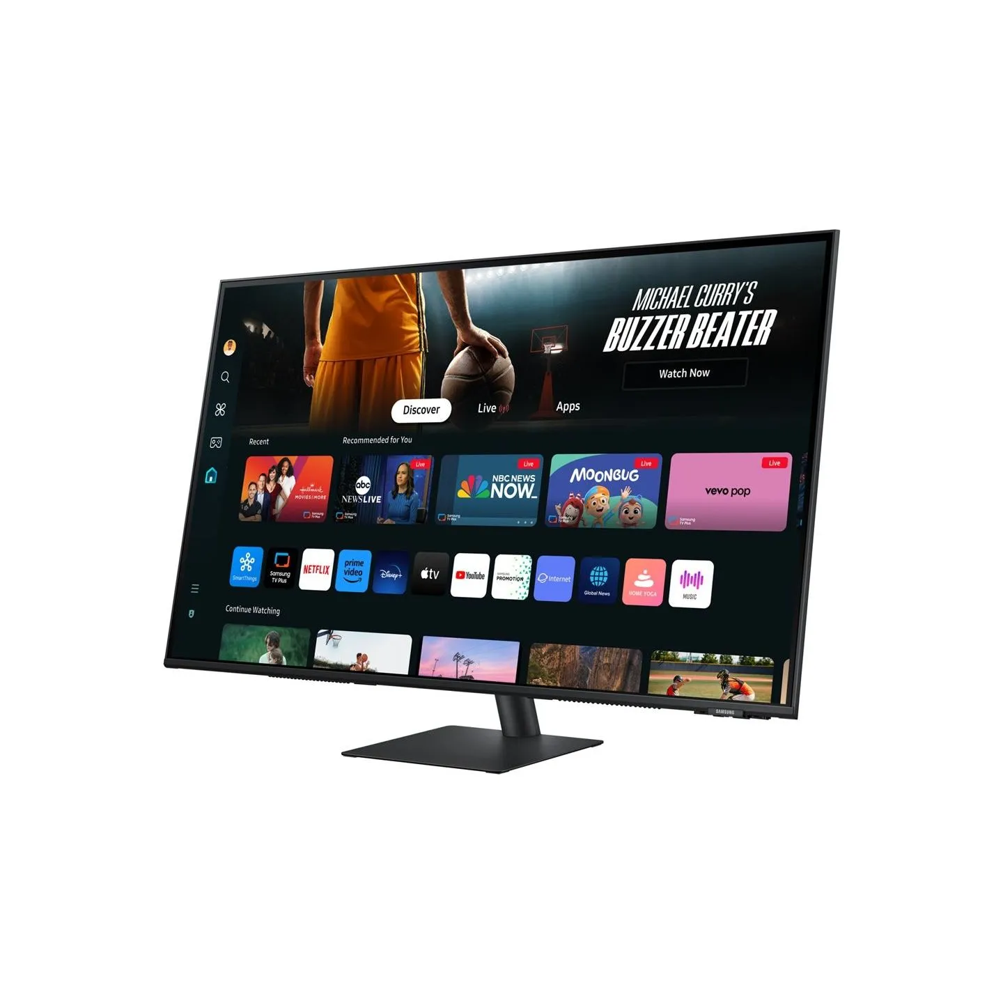 Samsung | LS43DM702UUXDU | 43 " | VA | 4K | 16:9 | 60 Hz | 4 ms | 3840 x 2160 pixels | 300 cd/m² | HDMI ports quantity 2 | Black
