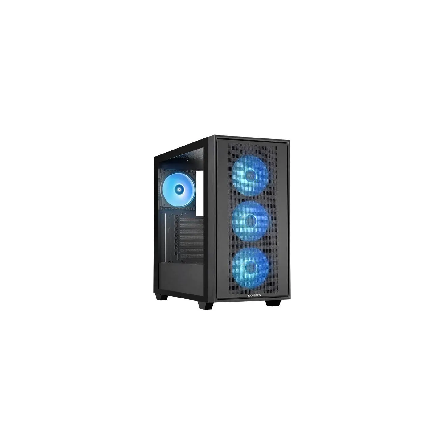 Chieftec Case|CHIEFTEC|HUNTER 3|MidiTower|Case product features Transparent panel|Not included|ATX|EATX|MicroATX|MiniITX|Colour 