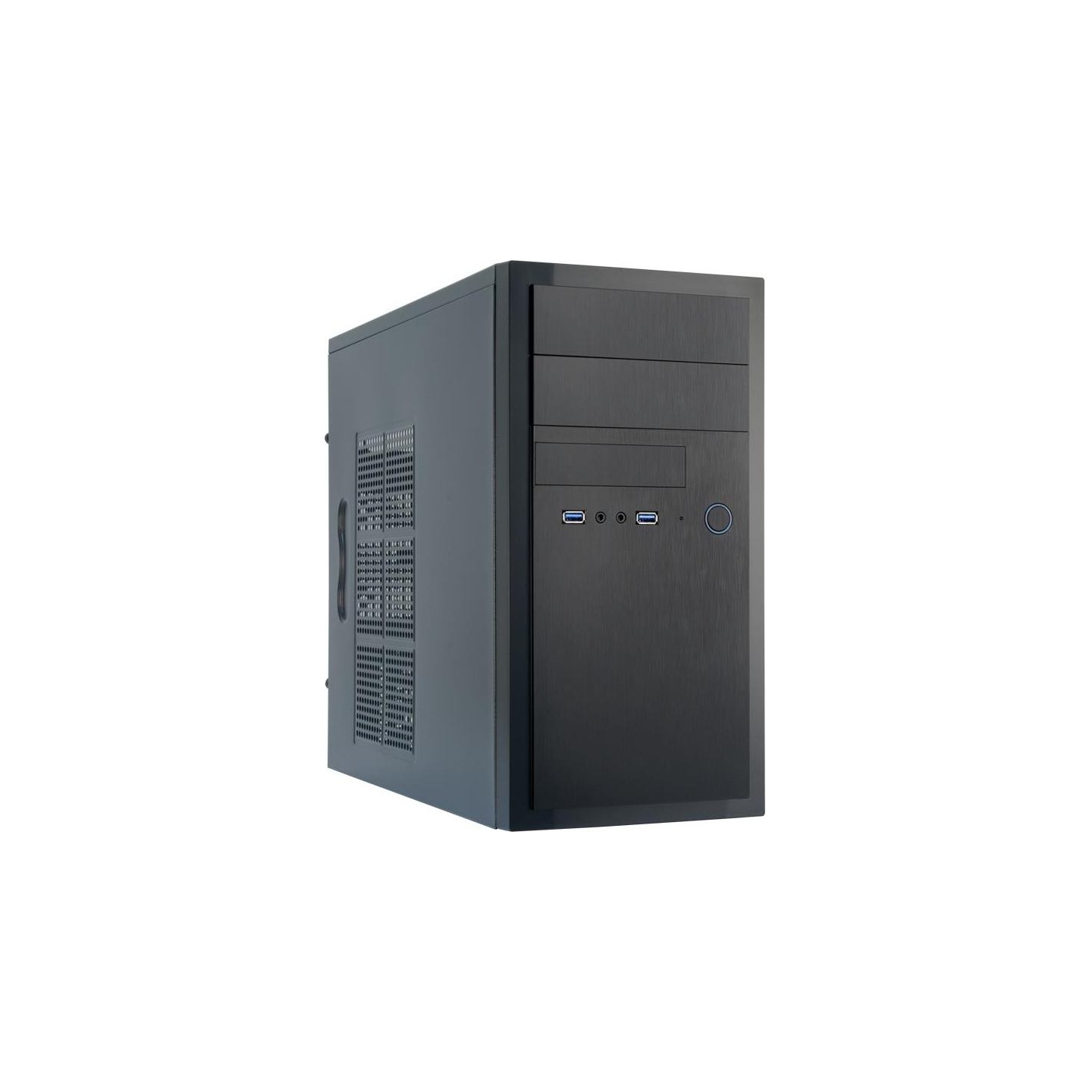 Chieftec Case|CHIEFTEC|MiniTower|MicroATX|Colour Black|HT-01B-OP
