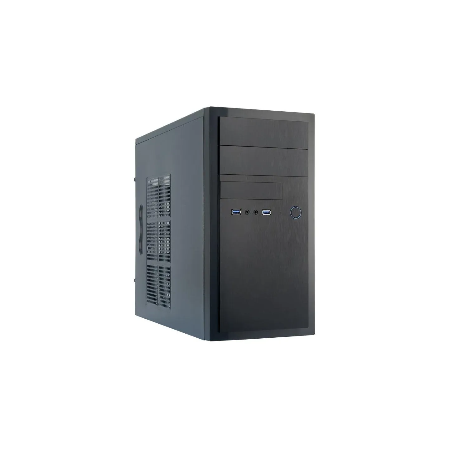 Chieftec Case|CHIEFTEC|MiniTower|MicroATX|Colour Black|HT-01B-OP