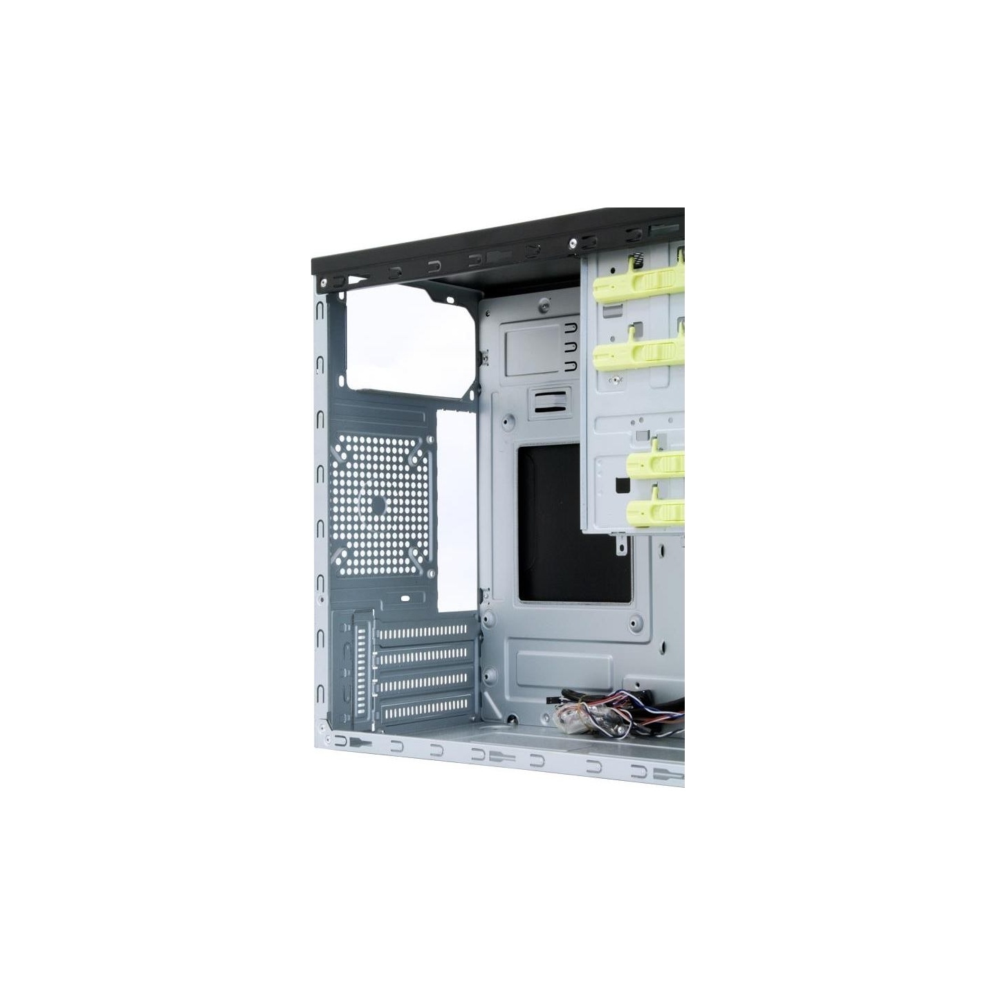 Chieftec Case|CHIEFTEC|MiniTower|MicroATX|Colour Black|HT-01B-OP