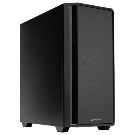 Chieftec Case|CHIEFTEC|Pro mini|MidiTower|MicroATX|MiniITX|Colour Black|AZ-01B-OP