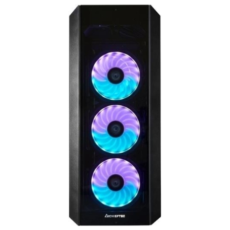 Chieftec Case|CHIEFTEC|ATX/micro ATX/Mini-ATX|Black|Midi Tower|PC|GL-03B-UC-OP