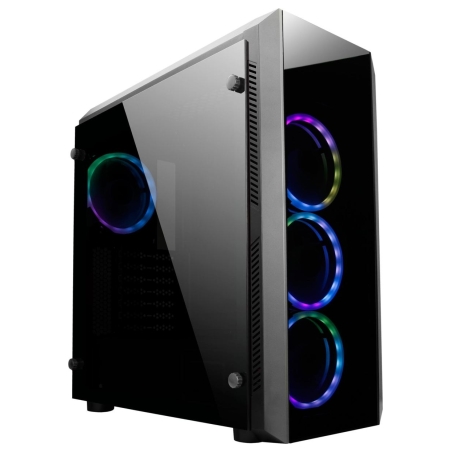 Chieftec Case|CHIEFTEC|SCORPION II|MidiTower|Not included|ATX|MicroATX|MiniITX|Colour Black|GL-02B-OP
