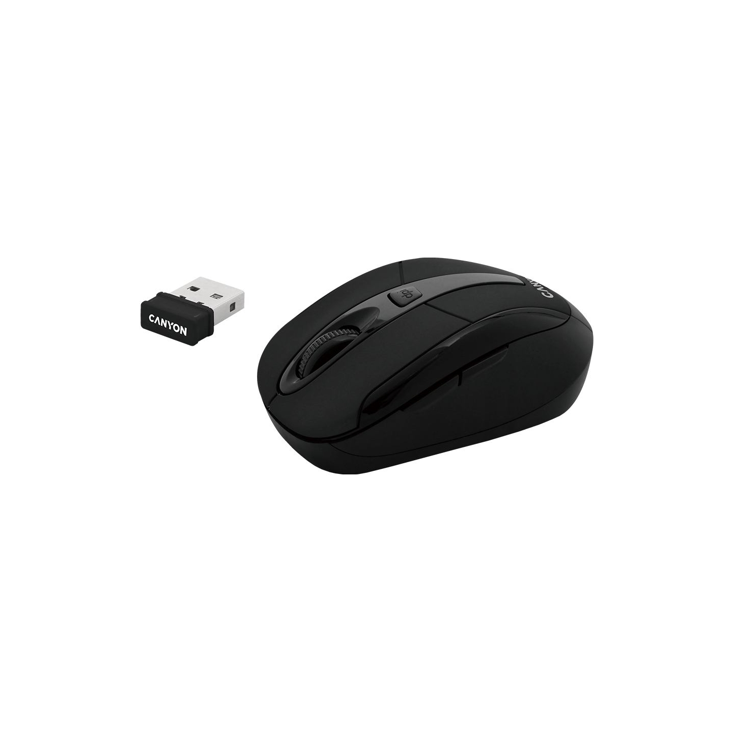 Canyon mouse MSO-W6 Wireless Black