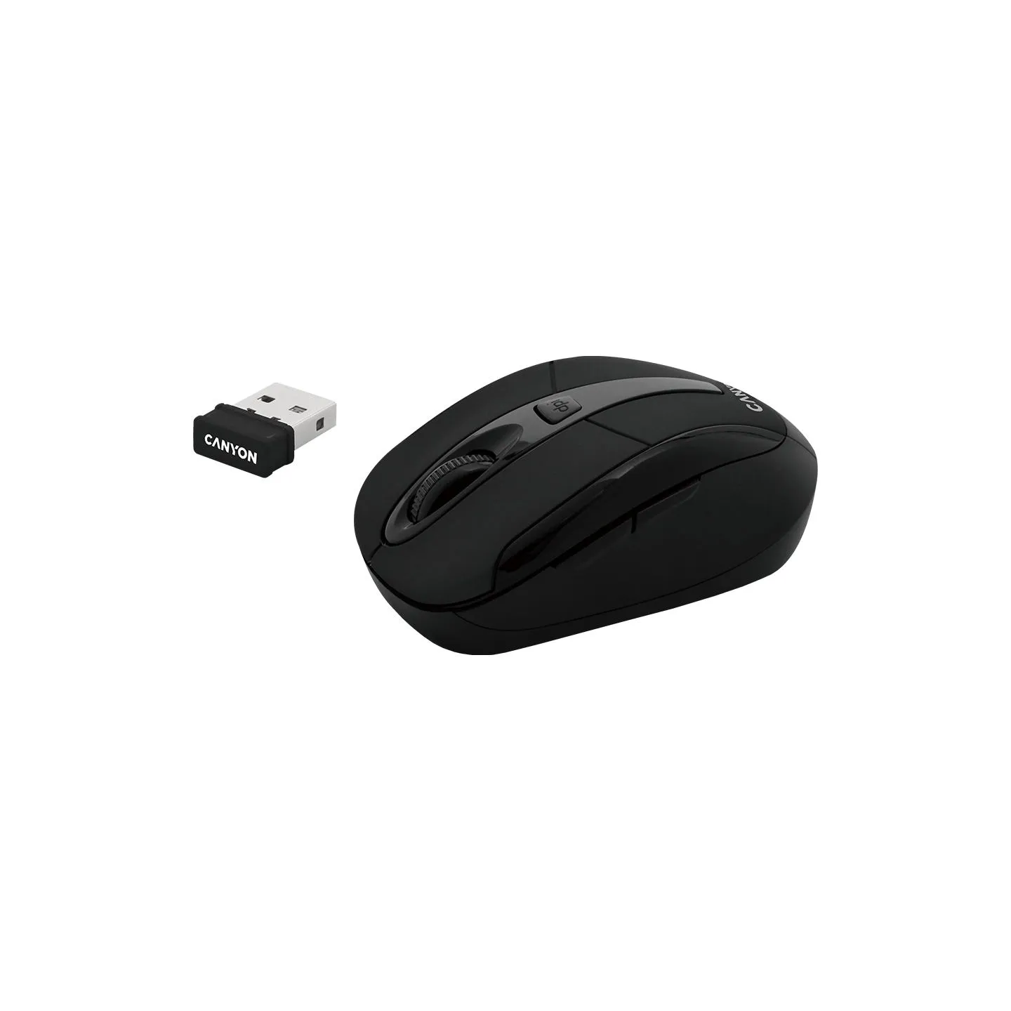 Canyon mouse MSO-W6 Wireless Black