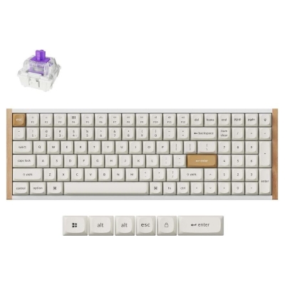 Keychron KEYBOARD WRL K4 HE SPECIAL ED/WHITE K4H-Q1 KEYCHRON