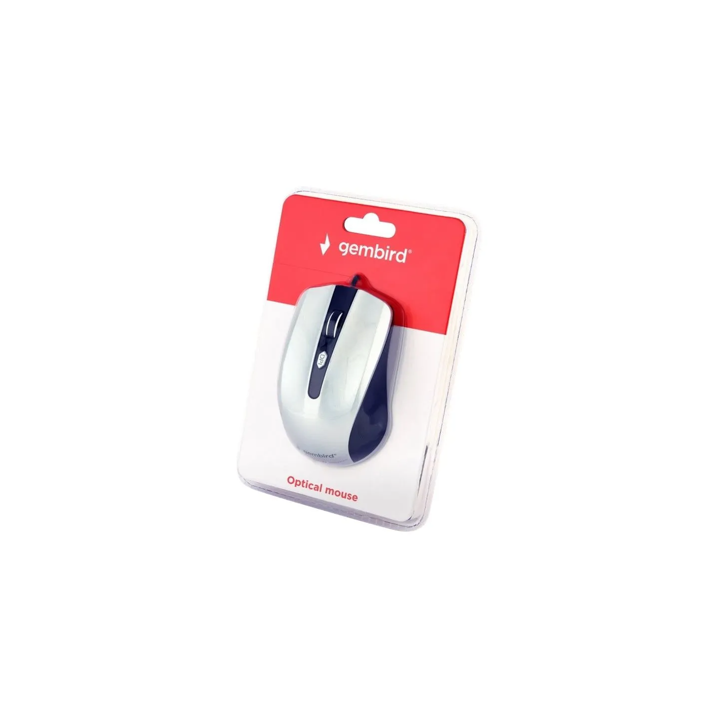 Gembird | Mouse | MUS-4B-01-BS | Standard | USB | Black/ silver