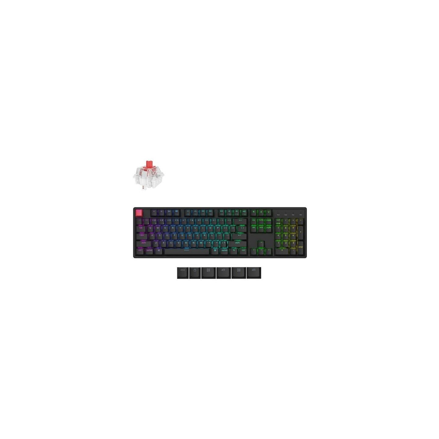 Keychron KEYBOARD WRL K10 RGB/BLACK K10X-J1 KEYCHRON