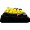 Lorgar KBP70MW, Wireless 65% Mechanical Gaming Keyboard Pro, Black/yellow, EN layout