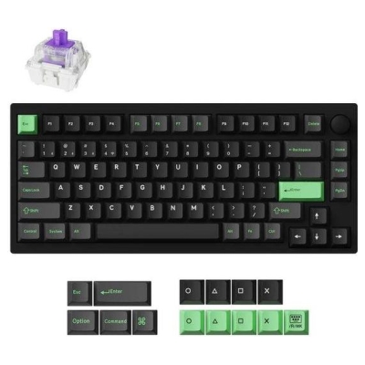 Keychron KEYBOARD WRL P1 HE RGB/BLACK P1H-M1Z KEYCHRON