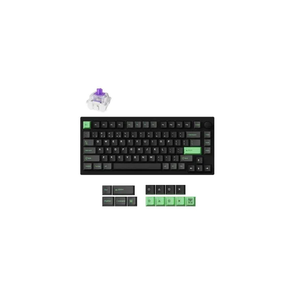 Keychron KEYBOARD WRL P1 HE RGB/BLACK P1H-M1Z KEYCHRON