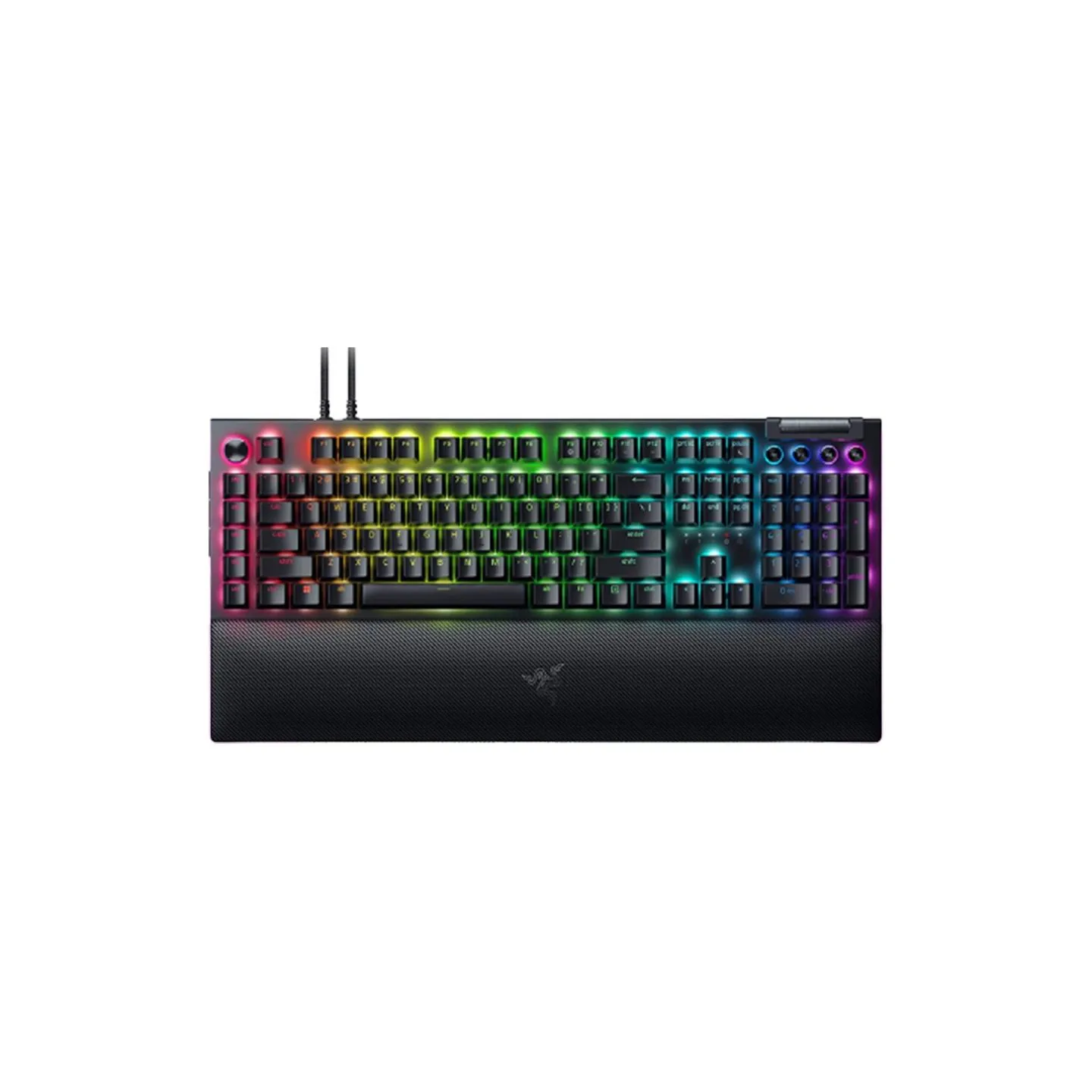 Razer BlackWidow V4 Pro Gaming Keyboard, Yellow Switch, US