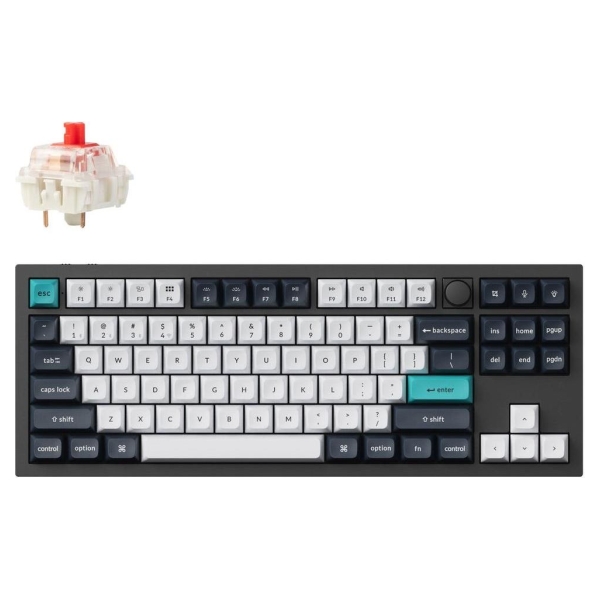 Keychron KEYBOARD WRL Q3 MAX RGB/CARBON BLACK Q3M-M1 KEYCHRON