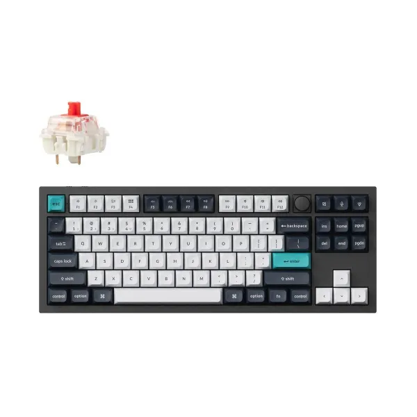 Keychron KEYBOARD WRL Q3 MAX RGB/CARBON BLACK Q3M-M1 KEYCHRON