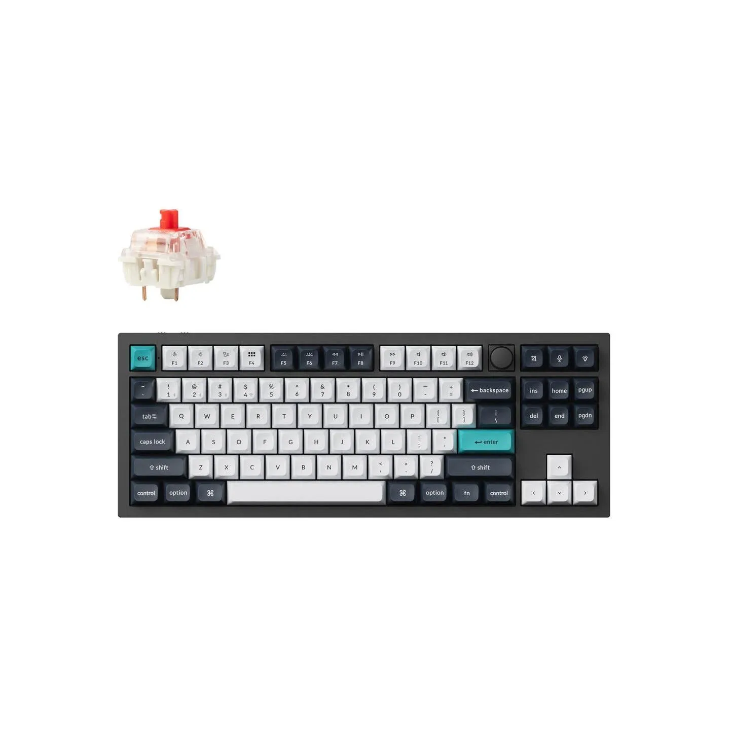 Keychron KEYBOARD WRL Q3 MAX RGB/CARBON BLACK Q3M-M1 KEYCHRON