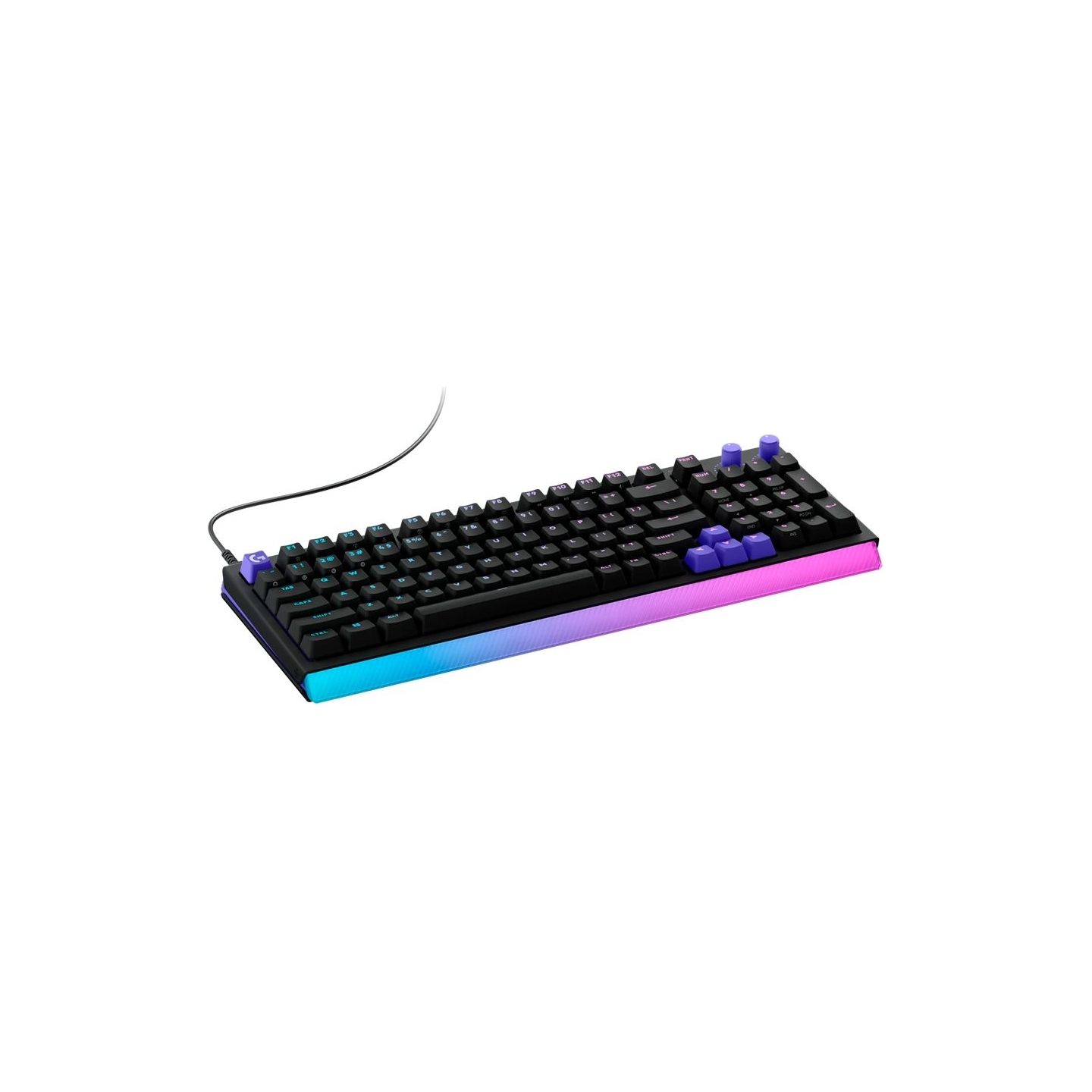 Logitech G512 X 98 Wired Gaming Keyboard - BLACK - US INT'L - USB - EMEA28i - 935 - TACTILE