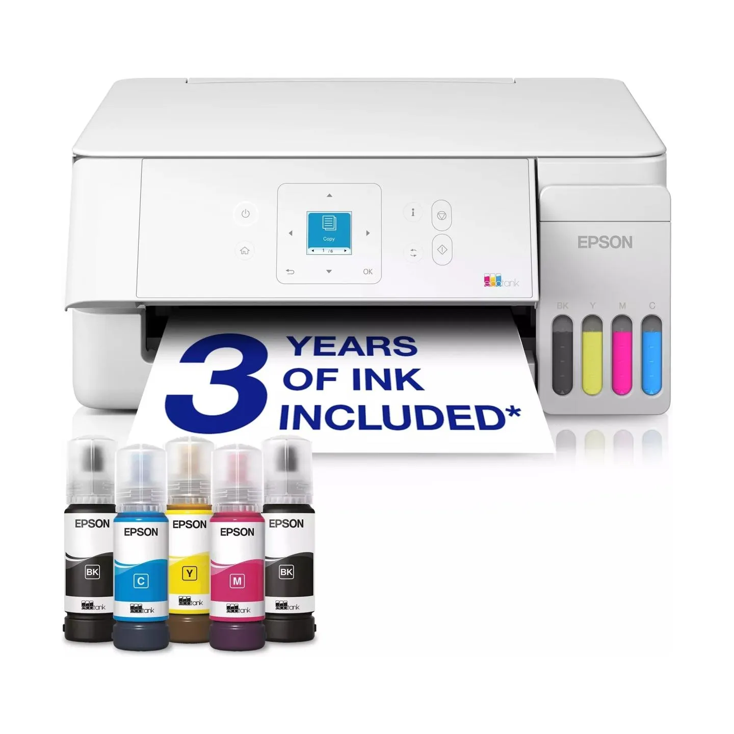 Epson Multifunctional printer | EcoTank L3366 | Inkjet | Colour | A4 | Wi-Fi | White