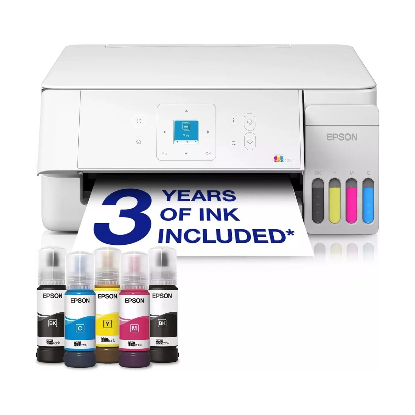 Epson Multifunctional printer | EcoTank L3366 | Inkjet | Colour | A4 | Wi-Fi | White