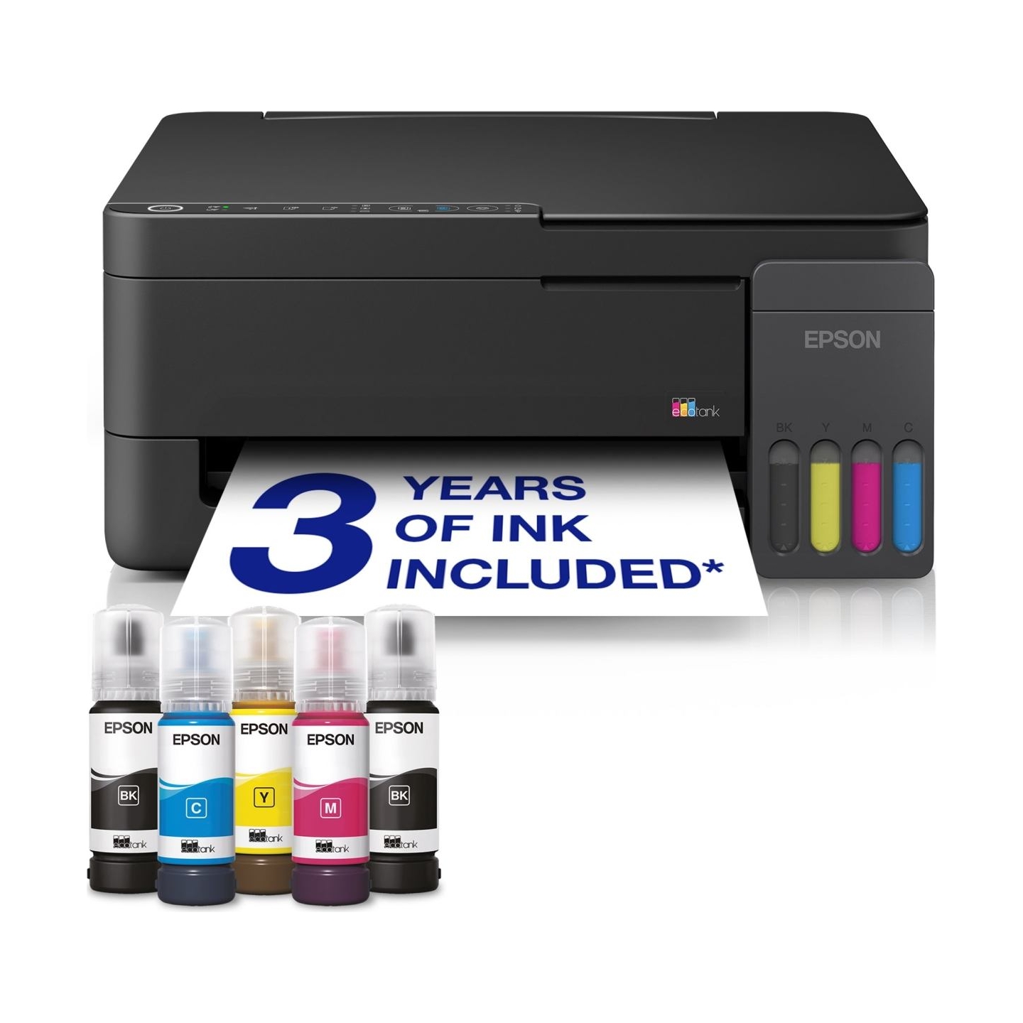 Epson EcoTank | L3350 | Inkjet | Colour | Multifuction Printer | A4 | Wi-Fi | Black