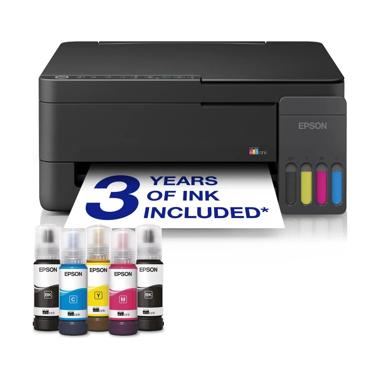 Epson EcoTank | L3350 | Inkjet | Colour | Multifuction Printer | A4 | Wi-Fi | Black