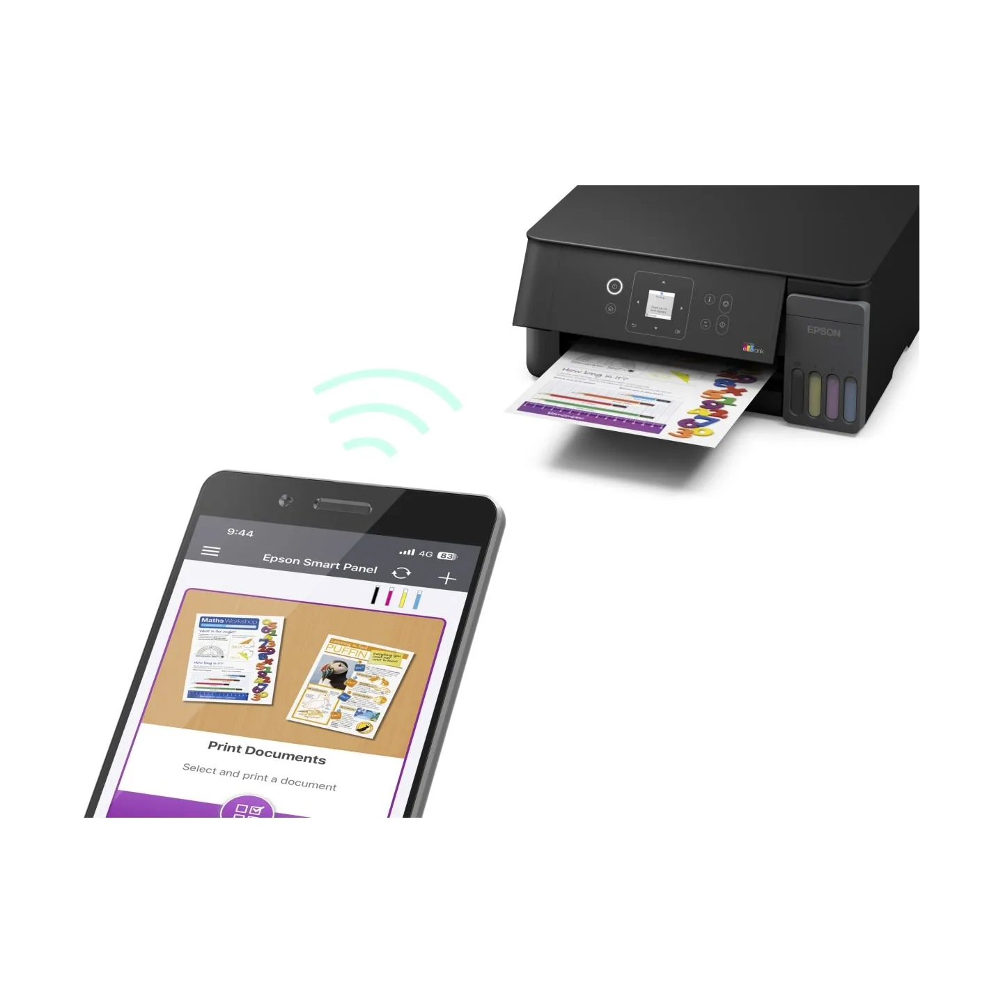 Epson EcoTank | L3360 | Inkjet | Colour | Multifuction Printer | A4 | Wi-Fi | Black