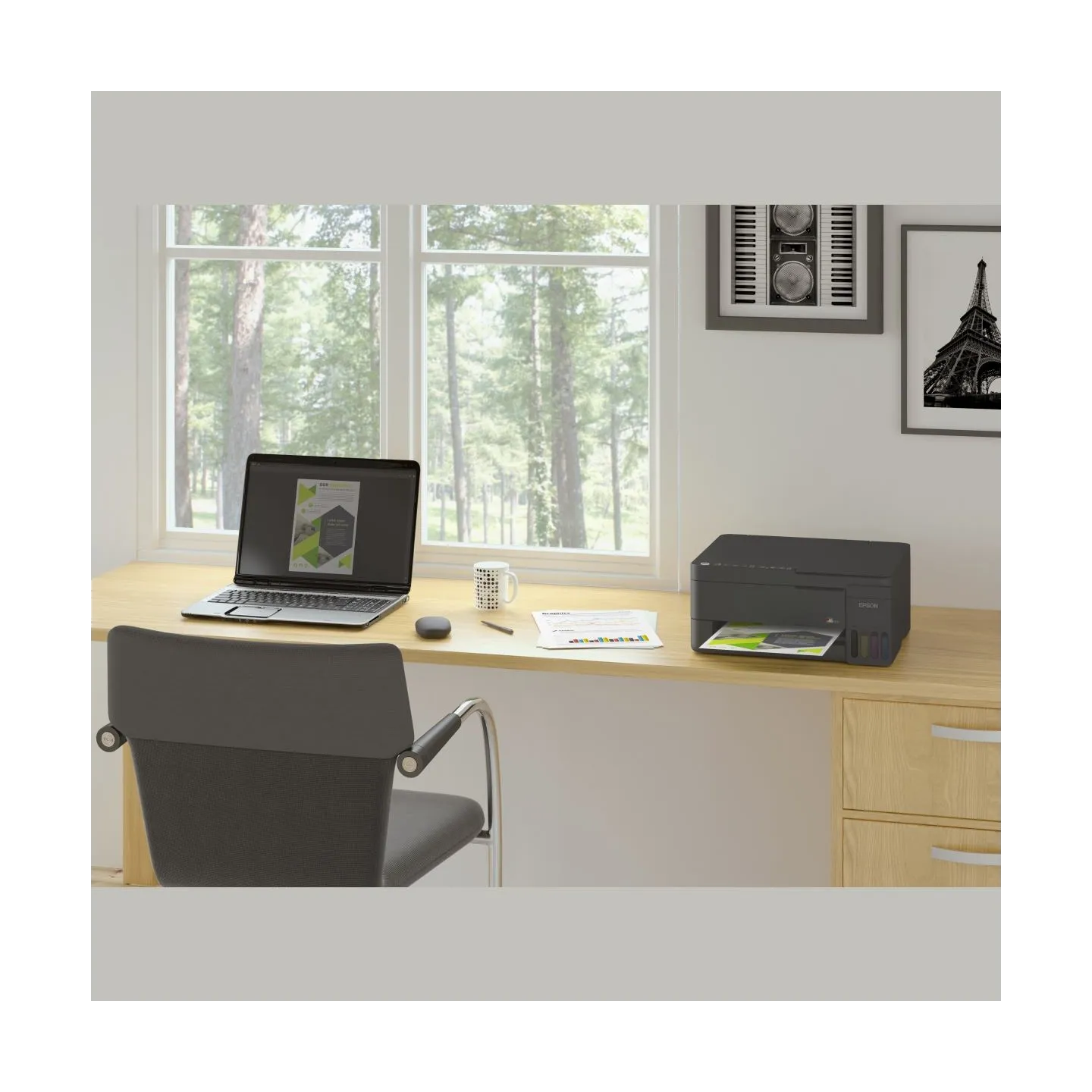 Epson EcoTank | L3352 | Inkjet | Colour | Multifuction Printer | A4 | Wi-Fi | Black