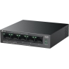 Tp-Link | 5-Port Gigabit Desktop Switch with  4-Port PoE+ | LS105GP | Unmanaged | Desktop