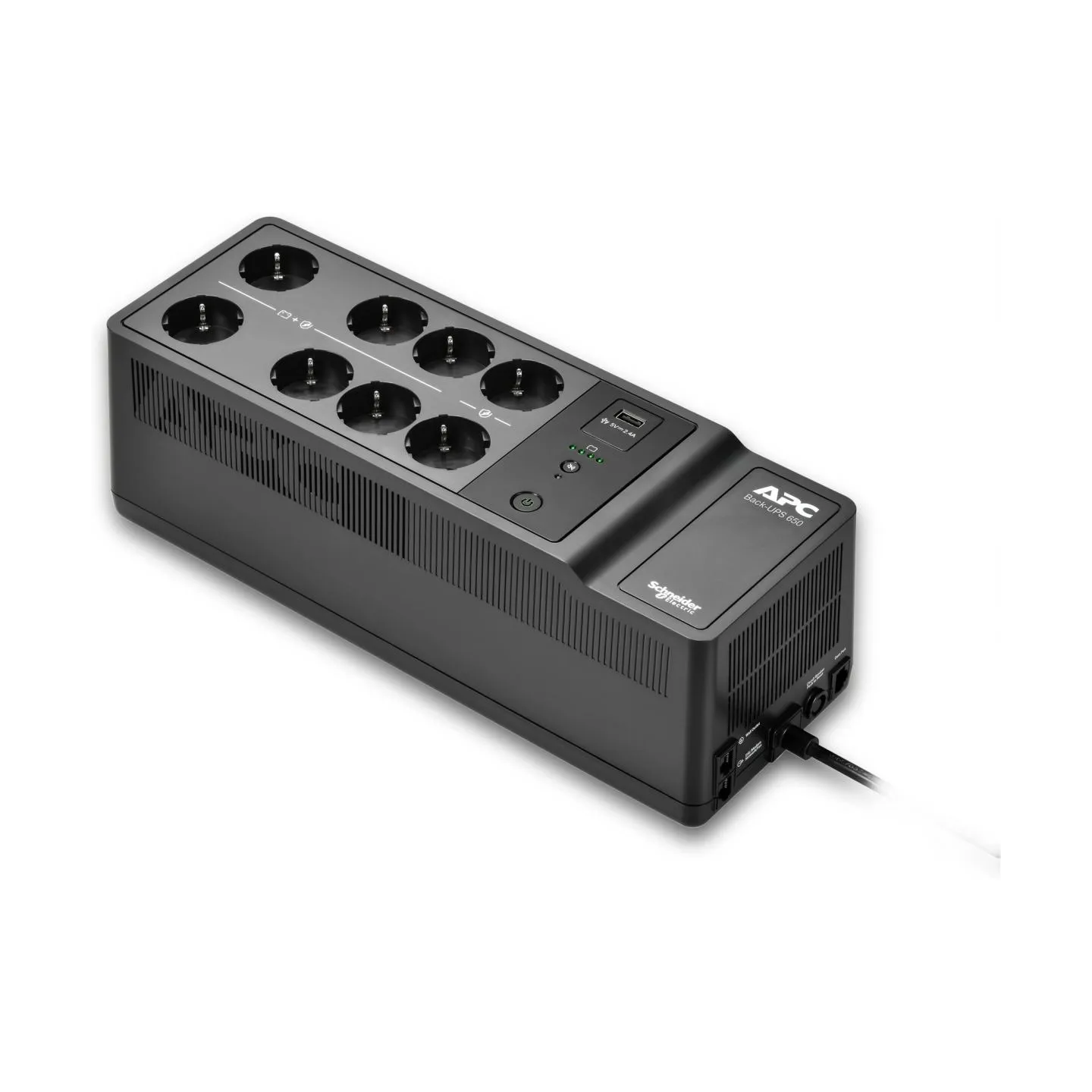 Schneider Electric APC Back-UPS | BE650G2-GR | 650 VA | 400 W