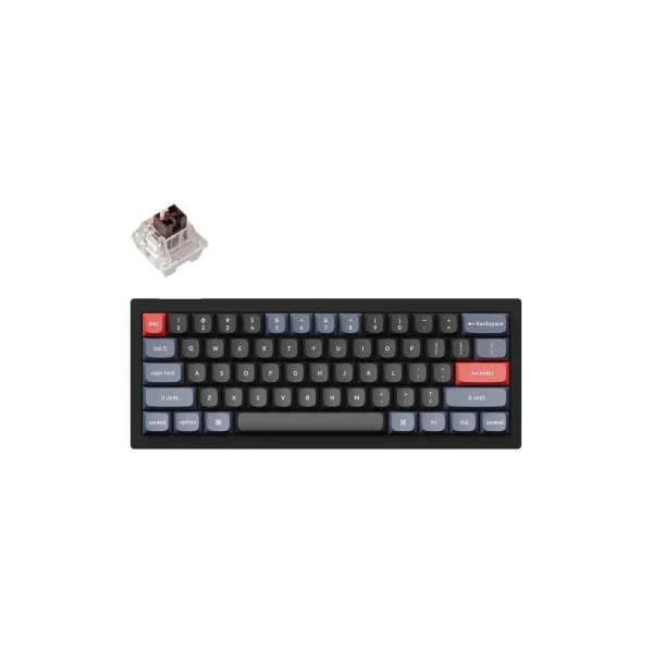 Keychron KEYBOARD WRL V4 RGB/CARBON BLACK V4-B3 KEYCHRON