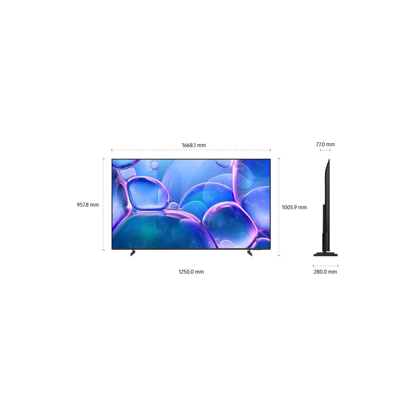 Samsung TV Set|SAMSUNG|75 "|4K Ultra HD|3840 x 2160 pixels|Flat|16:9|LED|UE75U7022FKXXH