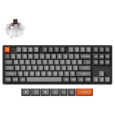 Keychron KEYBOARD WRL K8 MAX RGB/BLACK K8M-J3 KEYCHRON