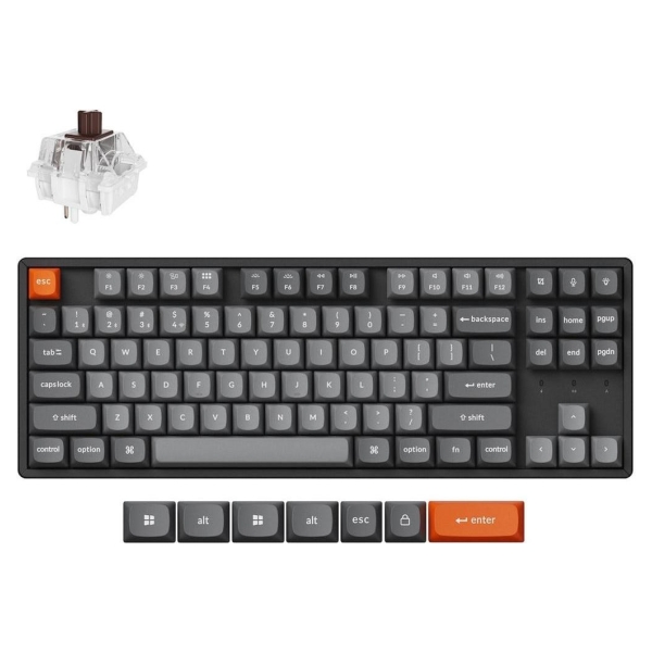 Keychron KEYBOARD WRL K8 MAX RGB/BLACK K8M-J3 KEYCHRON