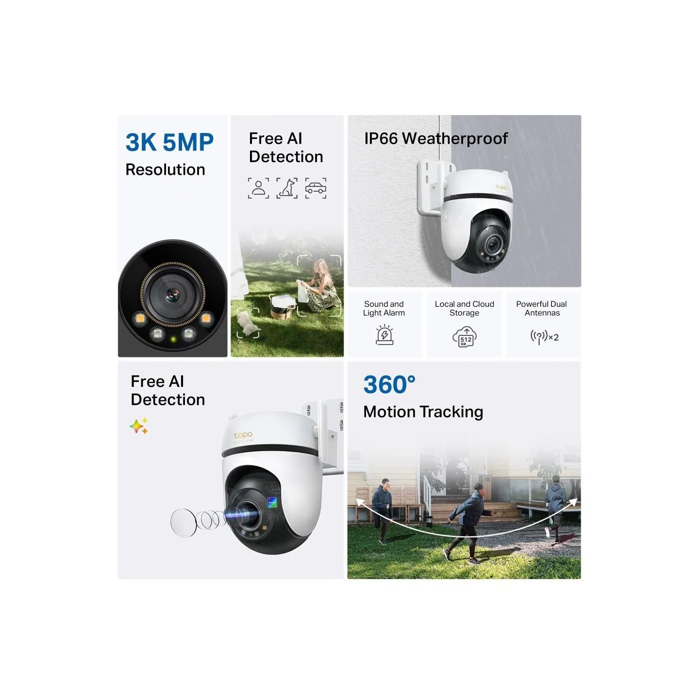 Tp-Link WRL CAMERA PAN/TILT/TAPO C530WS TP-LINK