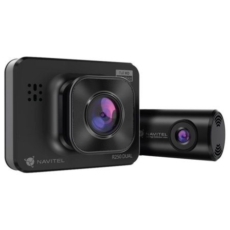 Navitel | R250 DUAL | Full HD | Dash Cam With an Additional Rearview Camera
