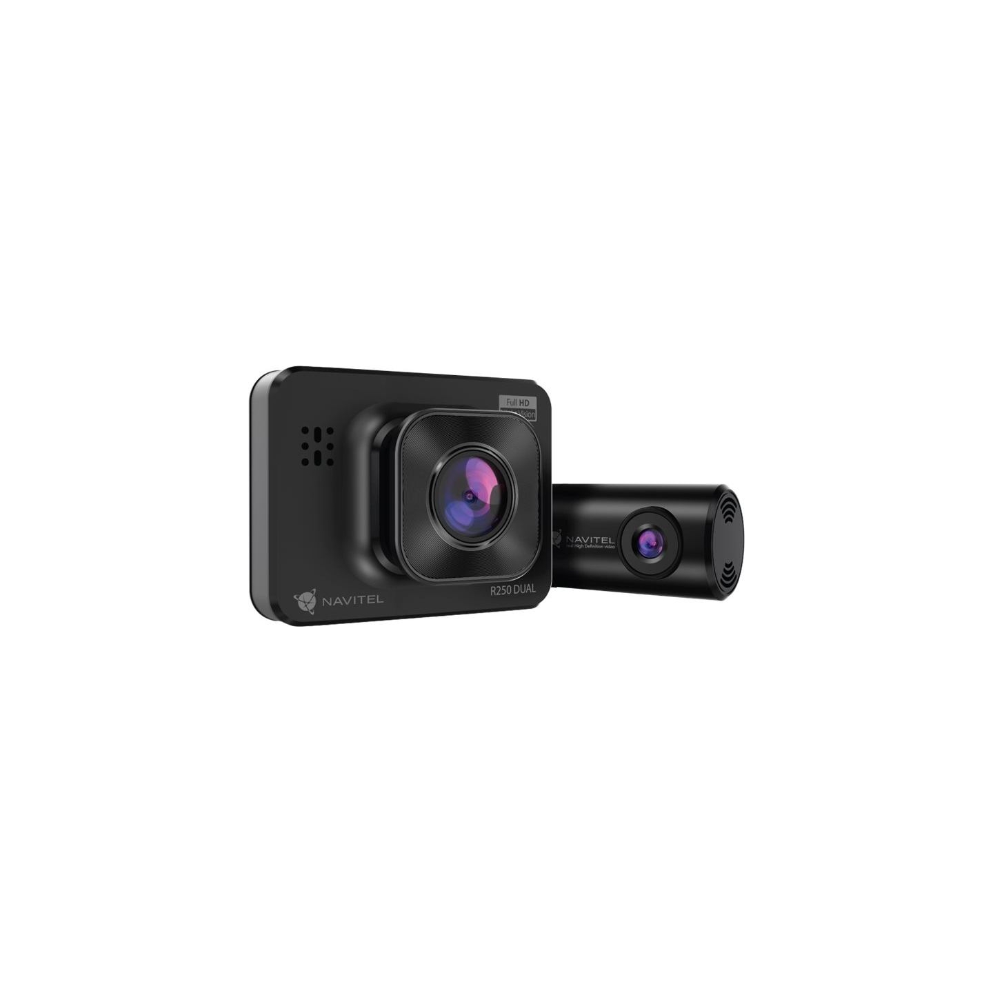 Navitel | R250 DUAL | Full HD | Dash Cam With an Additional Rearview Camera