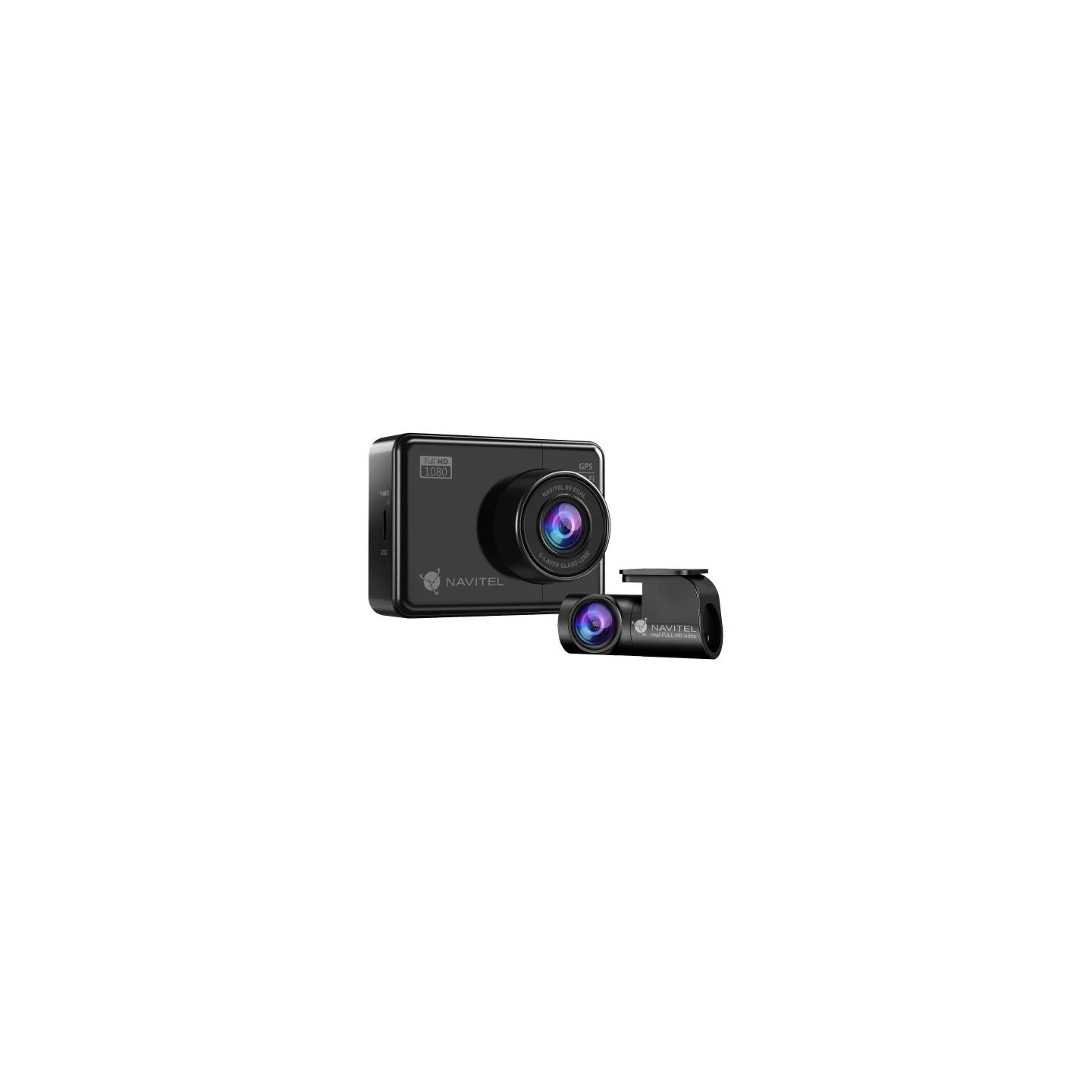 Navitel | R9 DUAL | Wi-Fi | Two-channel Full HD Dashcam | Audio recorder