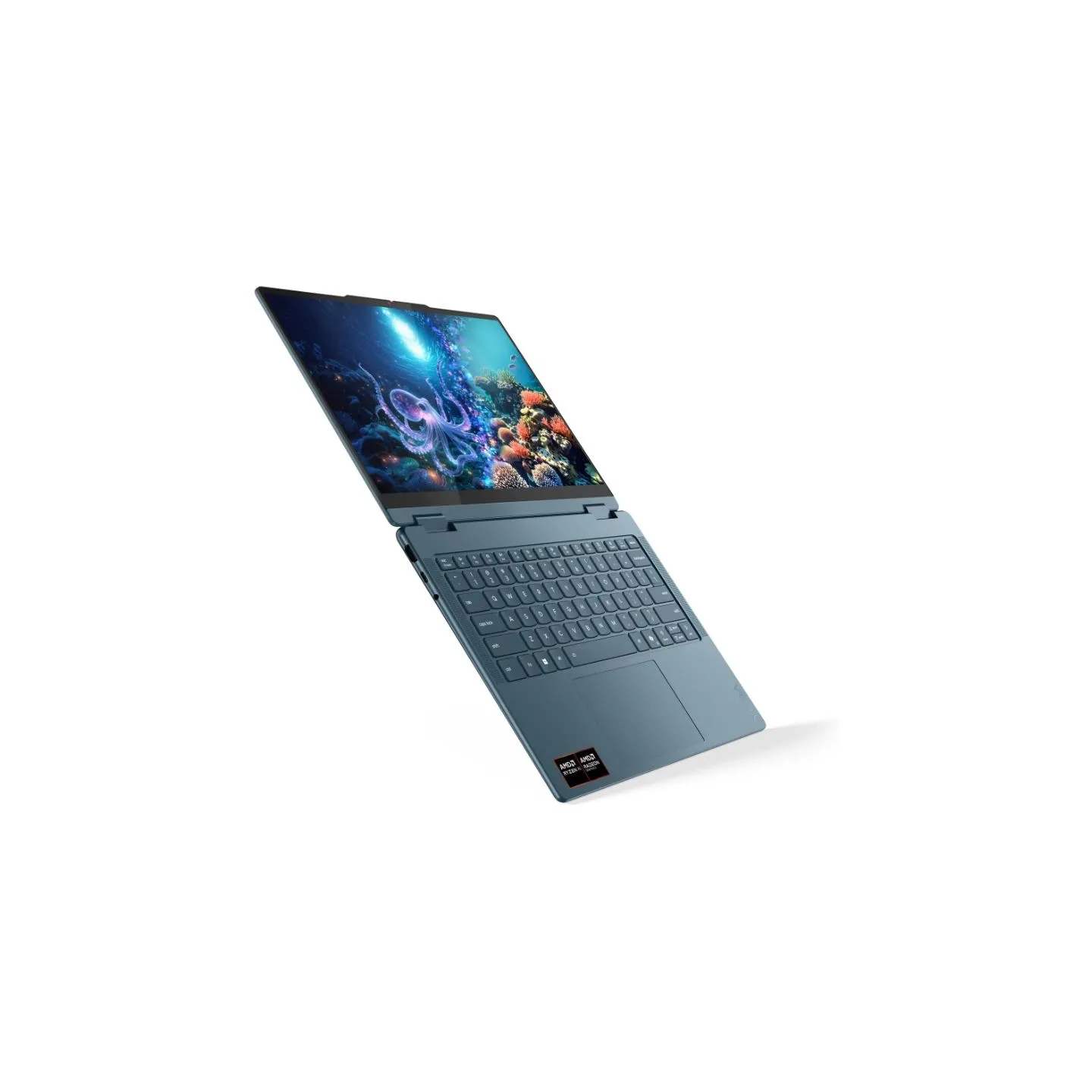 Lenovo Yoga 7 2-in-1 14AKP10 AMD | Tidal Teal | 14 " | OLED | WUXGA | 1920 x 1200 pixels | AMD Ryzen AI 7 | 350 | 16 GB | Solder