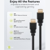 Goobay 80105 Soft HDMI High-Speed Cable with Ethernet | Soft | 5 m
