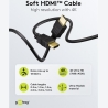 Goobay 80105 Soft HDMI High-Speed Cable with Ethernet | Soft | 5 m