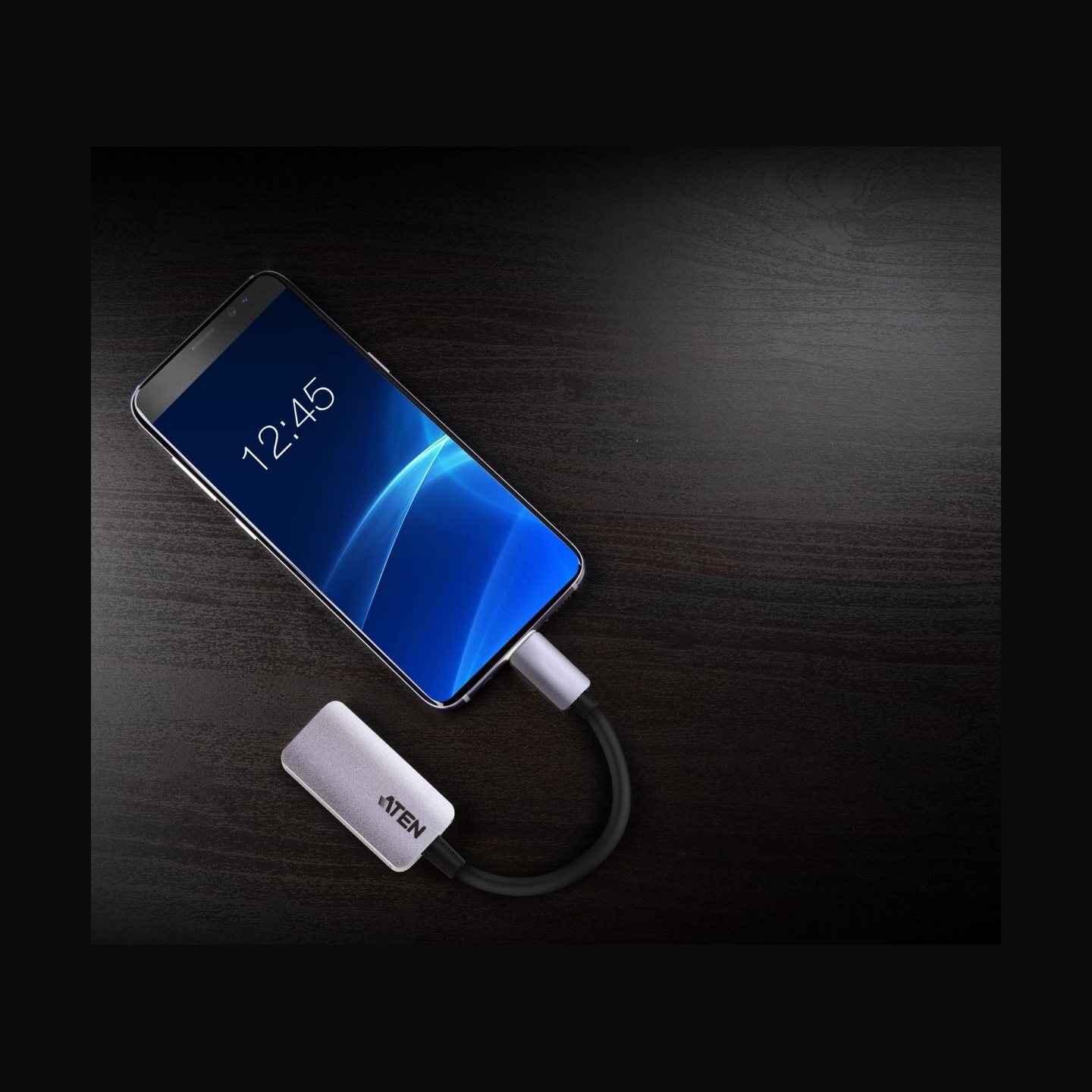 Aten | USB-C to HDMI 4K Adapter | HDMI Female | USB-C Male | USB-C to HDMI