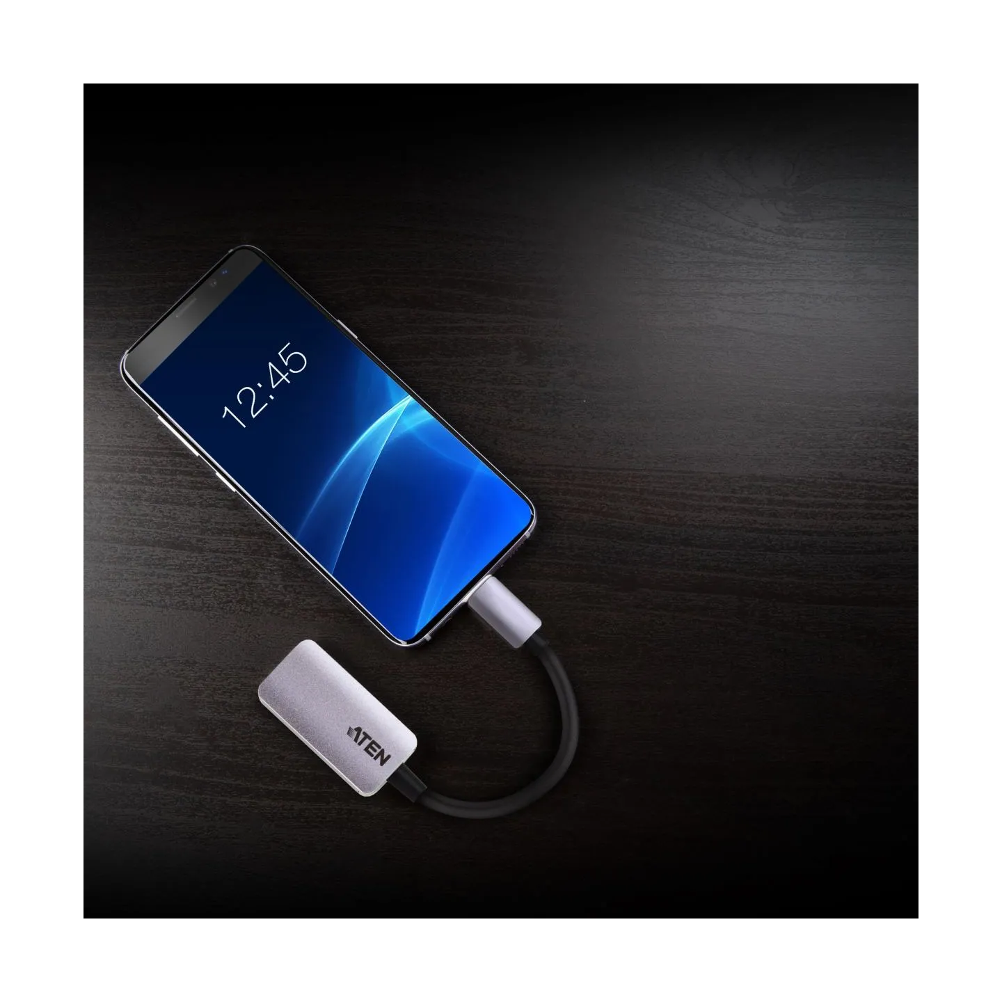 Aten | USB-C to HDMI 4K Adapter | HDMI Female | USB-C Male | USB-C to HDMI