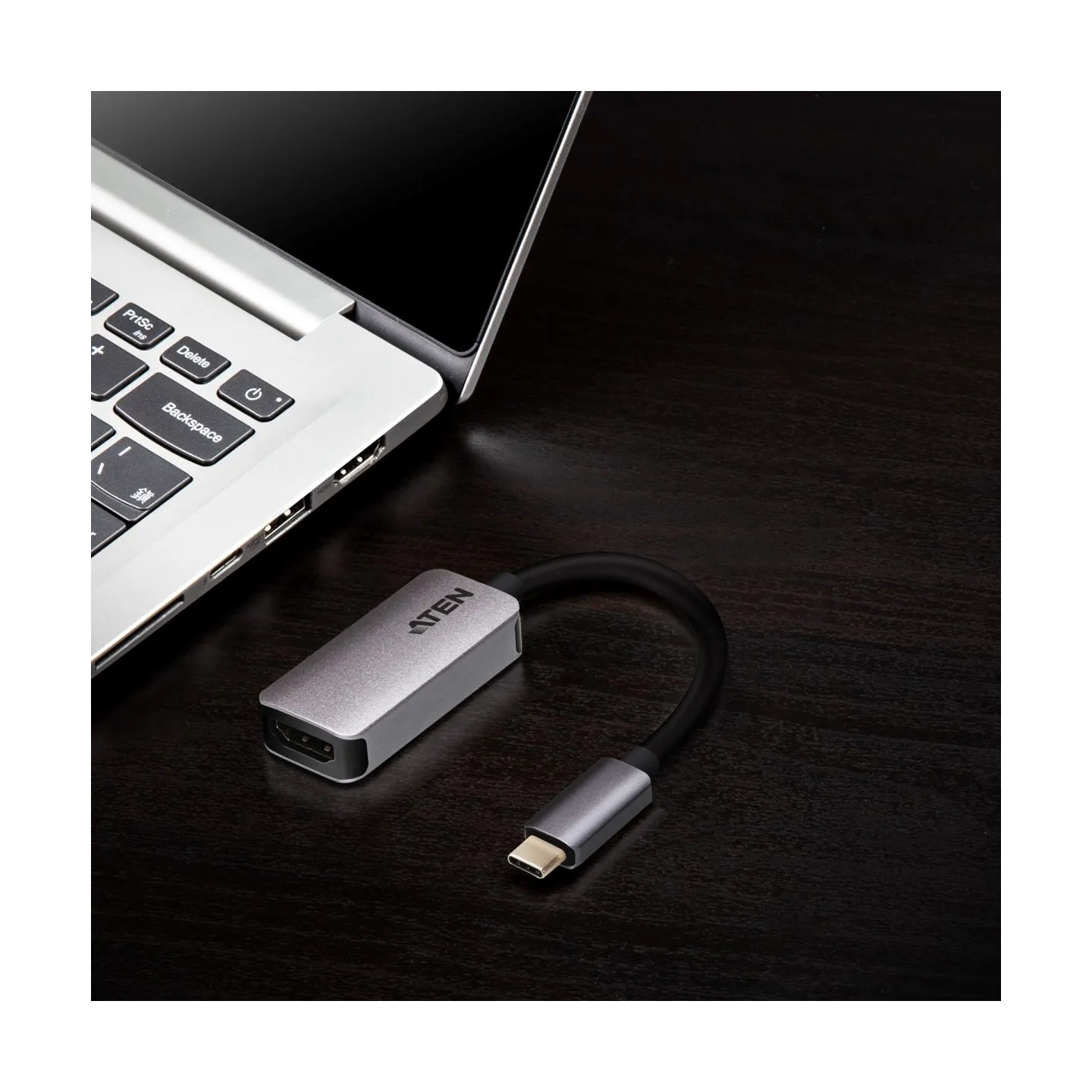 Aten | USB-C to HDMI 4K Adapter | HDMI Female | USB-C Male | USB-C to HDMI