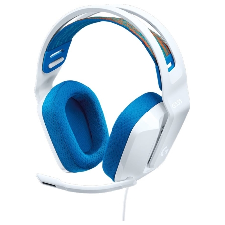 Logitech G335 Wired Gaming Headset - WHITE - 3.5 MM