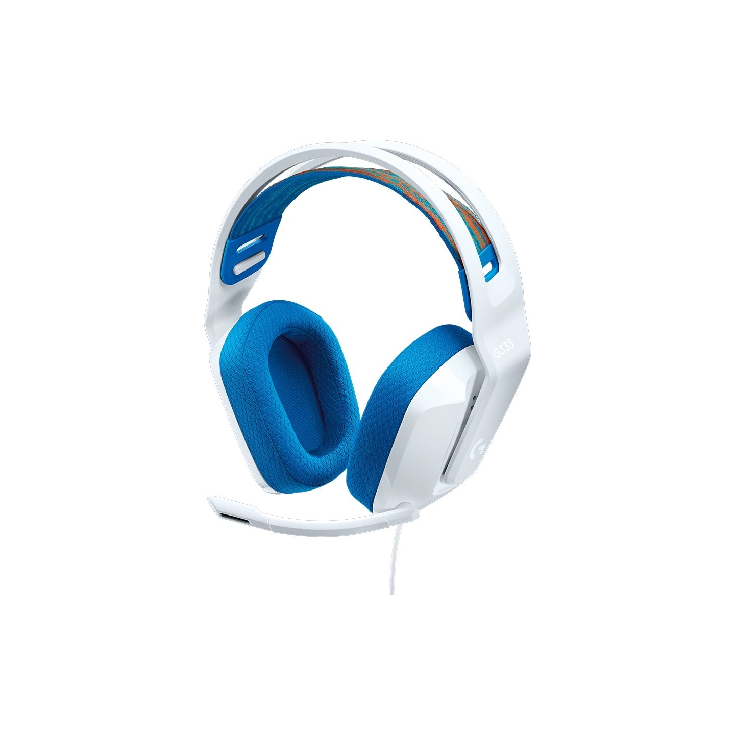 Logitech G335 Wired Gaming Headset - WHITE - 3.5 MM