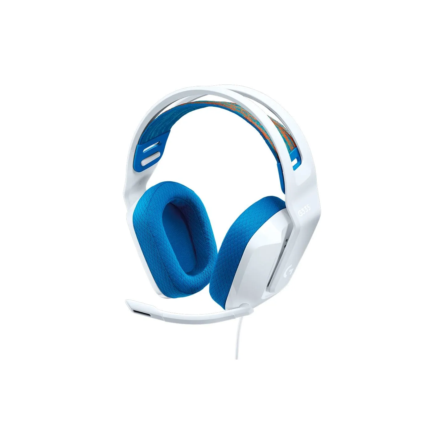 Logitech G335 Wired Gaming Headset - WHITE - 3.5 MM