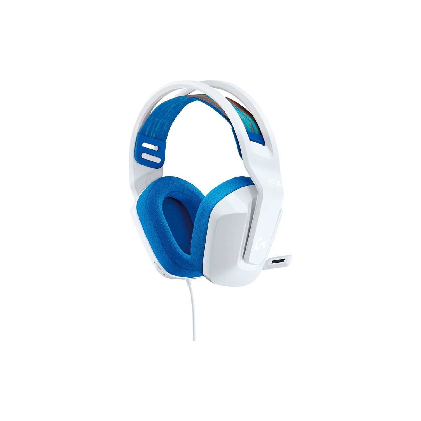 Logitech G335 Wired Gaming Headset - WHITE - 3.5 MM