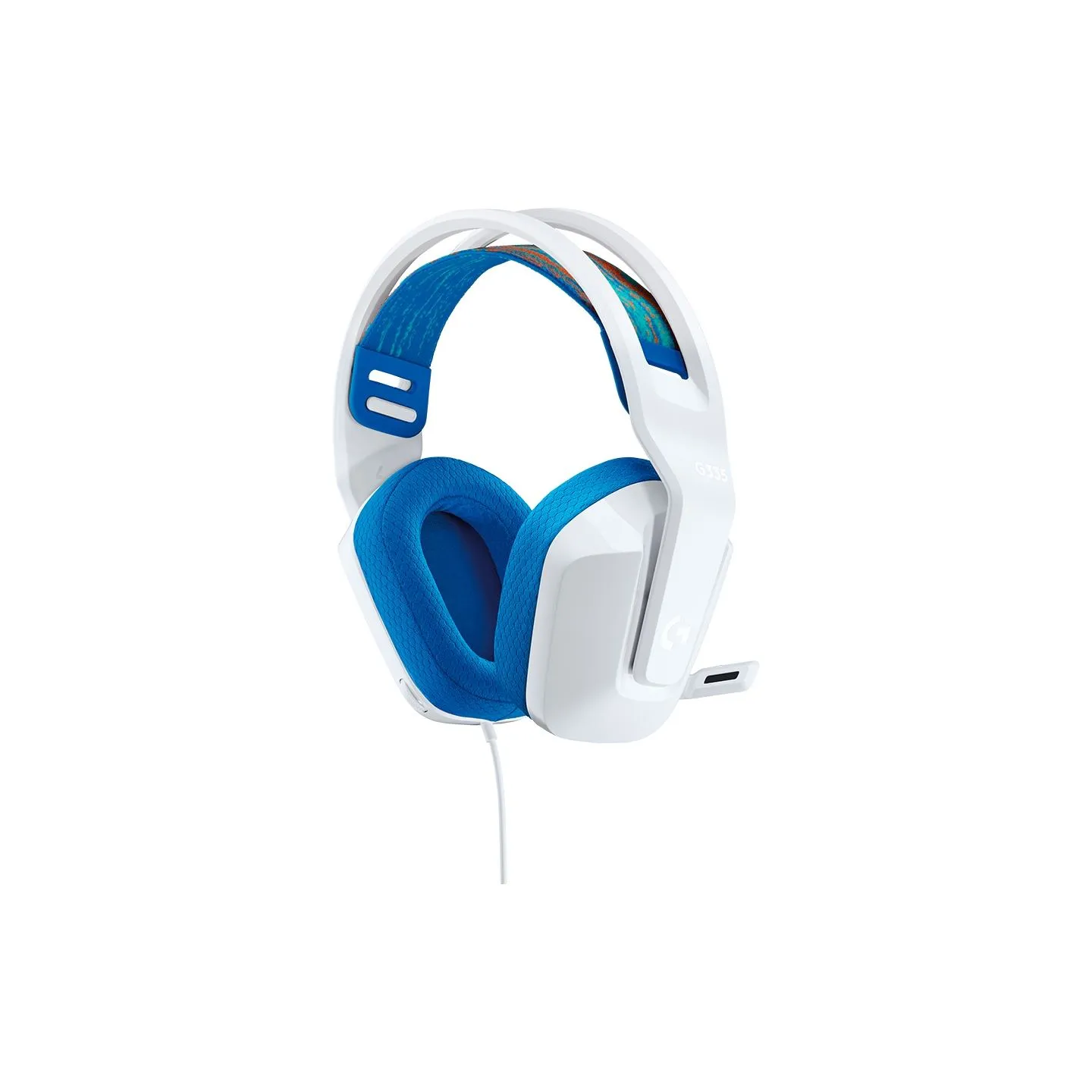 Logitech G335 Wired Gaming Headset - WHITE - 3.5 MM