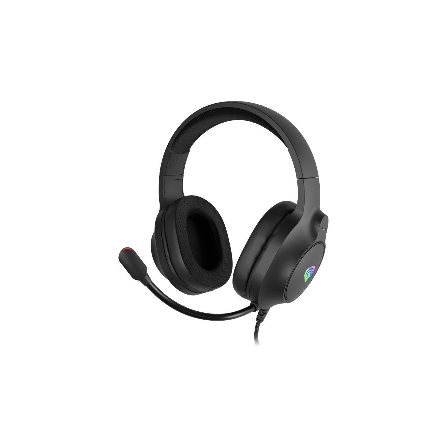 Genesis Gaming Headset | Neon 213 RGB | Wired | Over-Ear | Microphone | Black